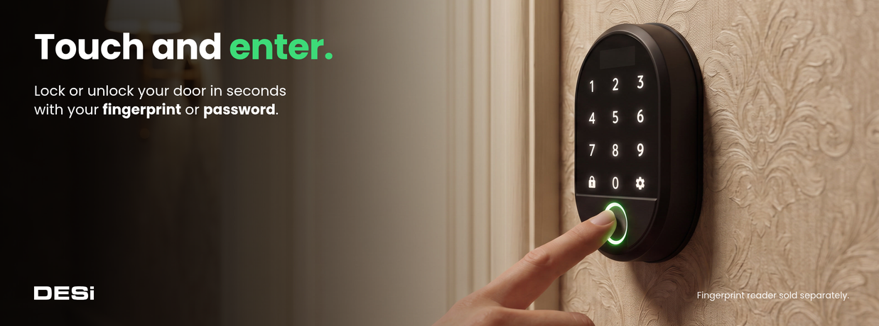 Fingerprint and PIN access