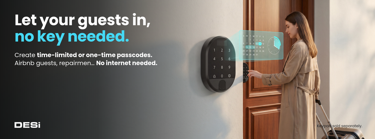 Guest passcodes without internet