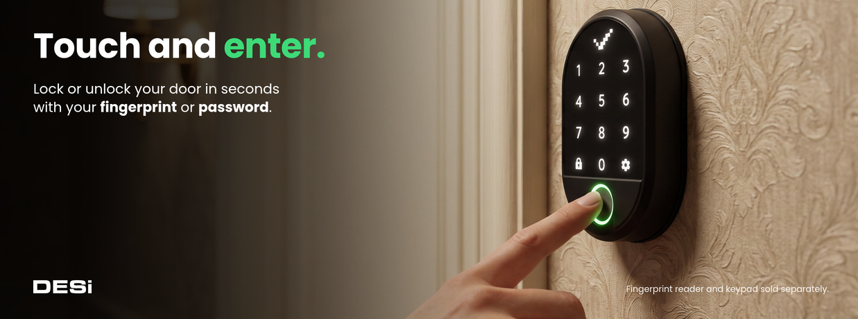 Fingerprint and PIN access